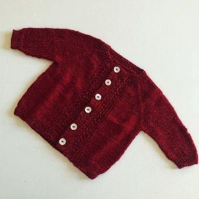 hobbii-guldregn-mini-kinderjacke-strickanleitung-raglan-spitze image 3