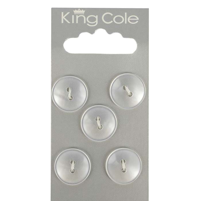 king-cole-haberdashery-knopf-transparent-large-kunststoff image 1