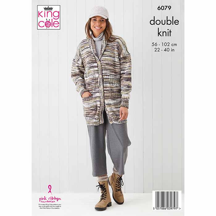 king-cole-6079-cardigans-strickanleitung-camouflage-dk image 2