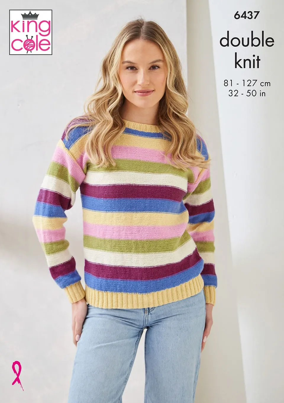 king-cole-6437-strickanleitung-pullover-cardigan-luxury-merino-dk image 1