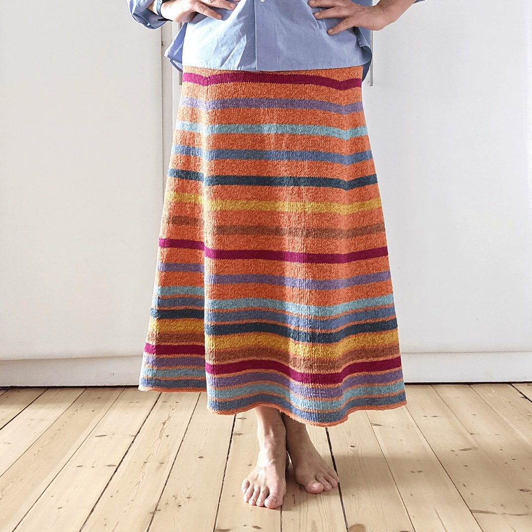 hobbii-anleitungen-for-evigt-sommer-rock-strickanleitung-s-4xl image 1