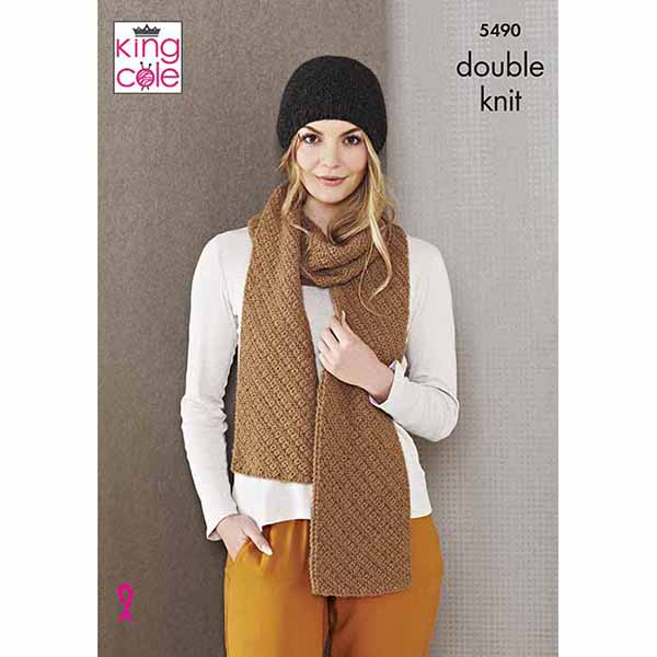 king-cole-5490-strickanleitung-schal-loop-alpaca-dk image 1