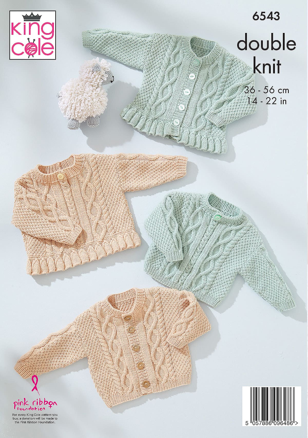 king-cole-6543-little-lamb-dk-cardigan-pullover-anleitung image 2