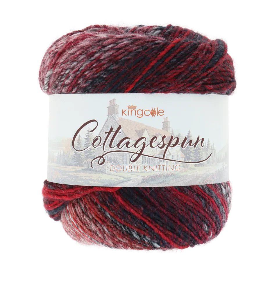 king-cole-cottagespun-dk-strickwolle-tweed-optik image 1