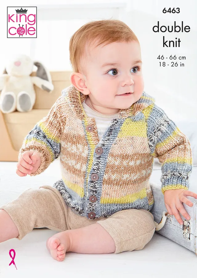 king-cole-6463-strickanleitung-jacken-baby-fjord-dk image 1