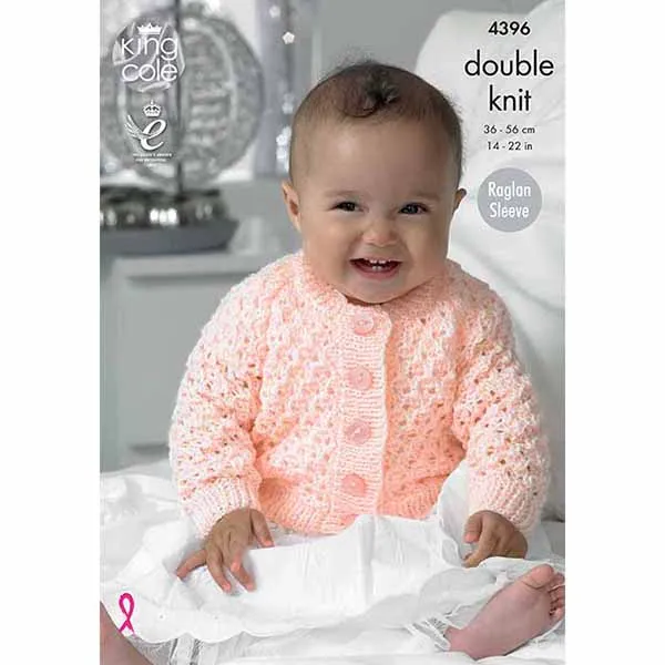 king-cole-4396-babyjacken-strickanleitung-baby-glitz-dk-decke image 1