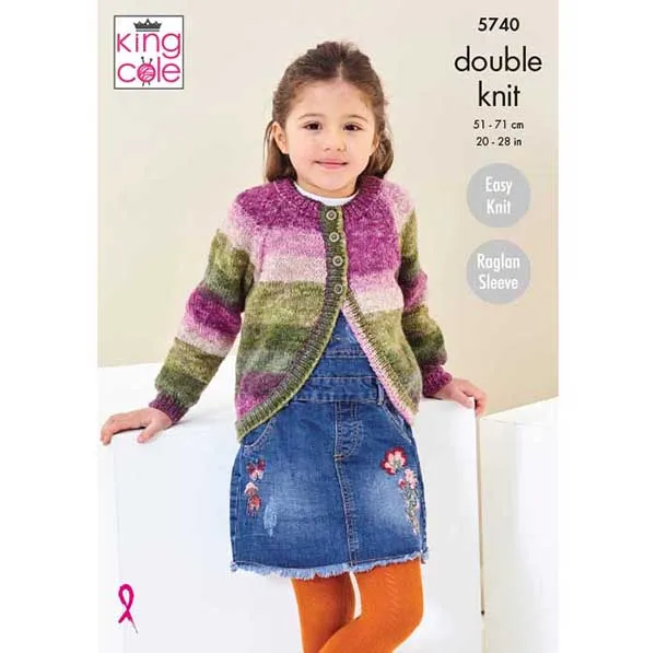 king-cole-patterns-5740-strickanleitung-jacke-bramble-dk image 1