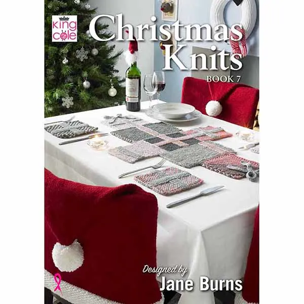 king-cole-patterns-christmas-knits-book-7-strickbuch image 1