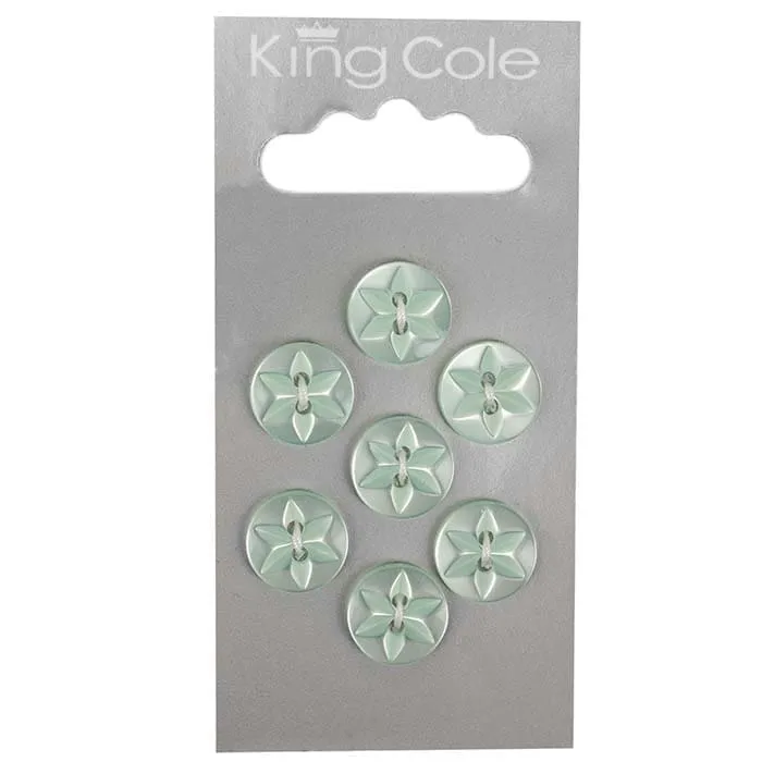 king-cole-haberdashery-round-flower-kn-pfe-gr-n-medium image 1
