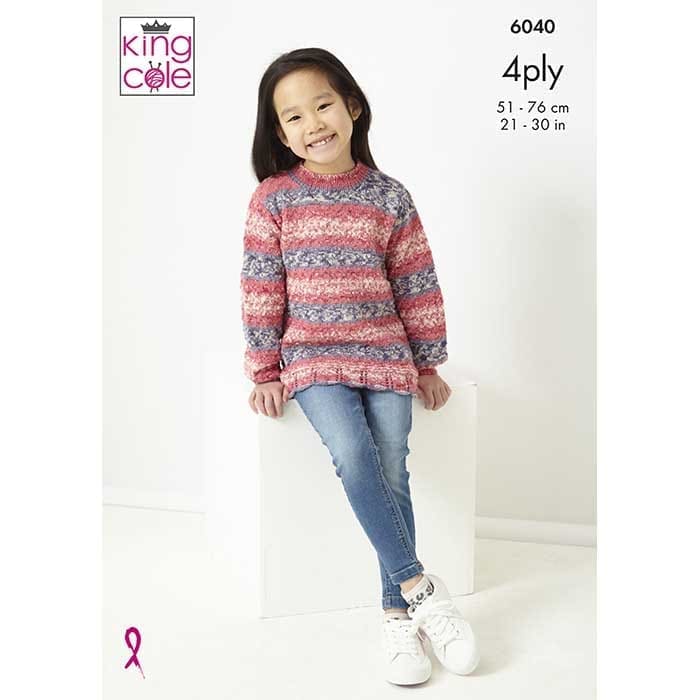 king-cole-6040-strickanleitung-pullover-norse-4ply image 1