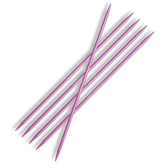 hobbii-alu-strumpfstricknadeln-2-5mm-20cm-set-bunt image 1