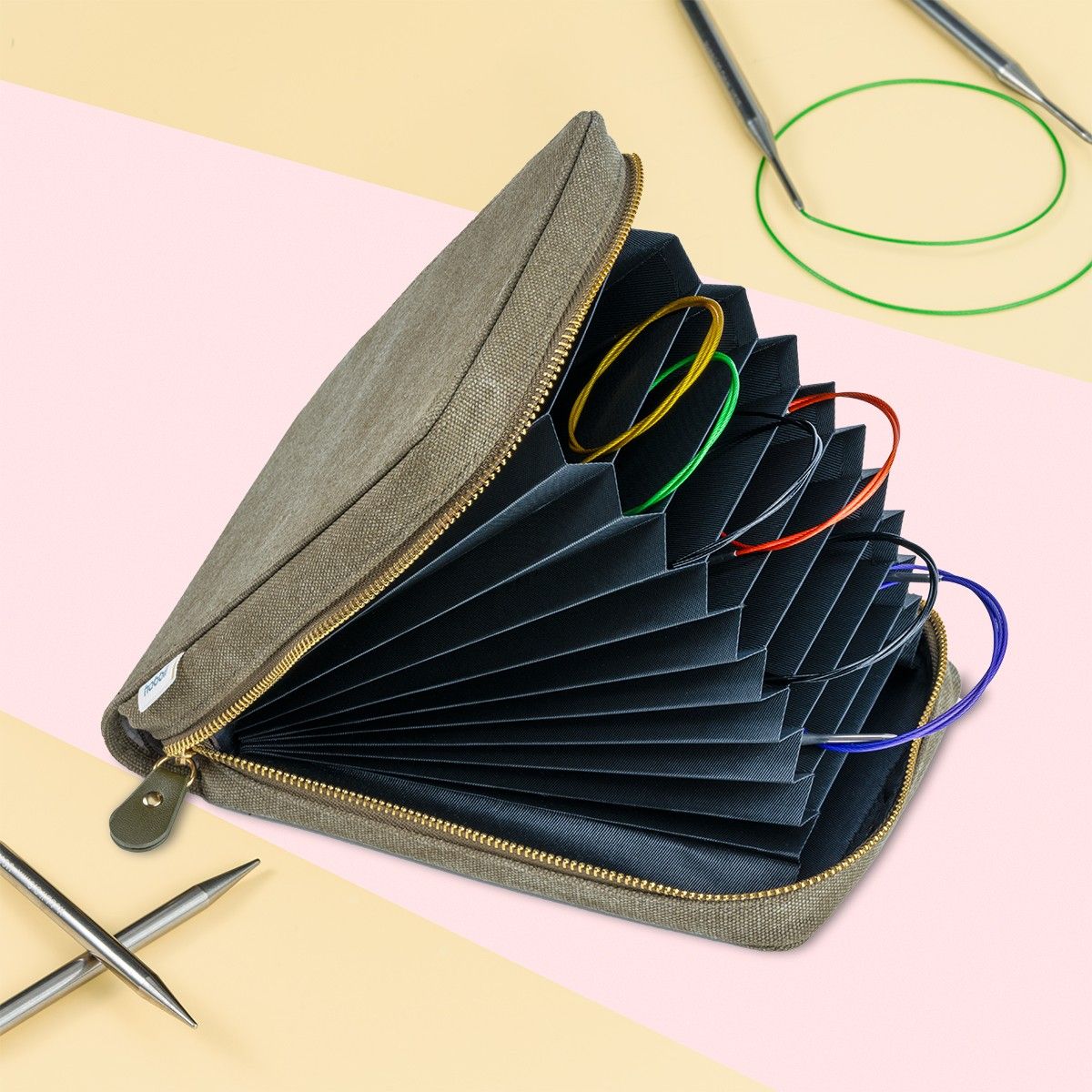 hobbii-zubeh-r-rundstricknadel-organizer-midnight-blue-baumwolle image 2