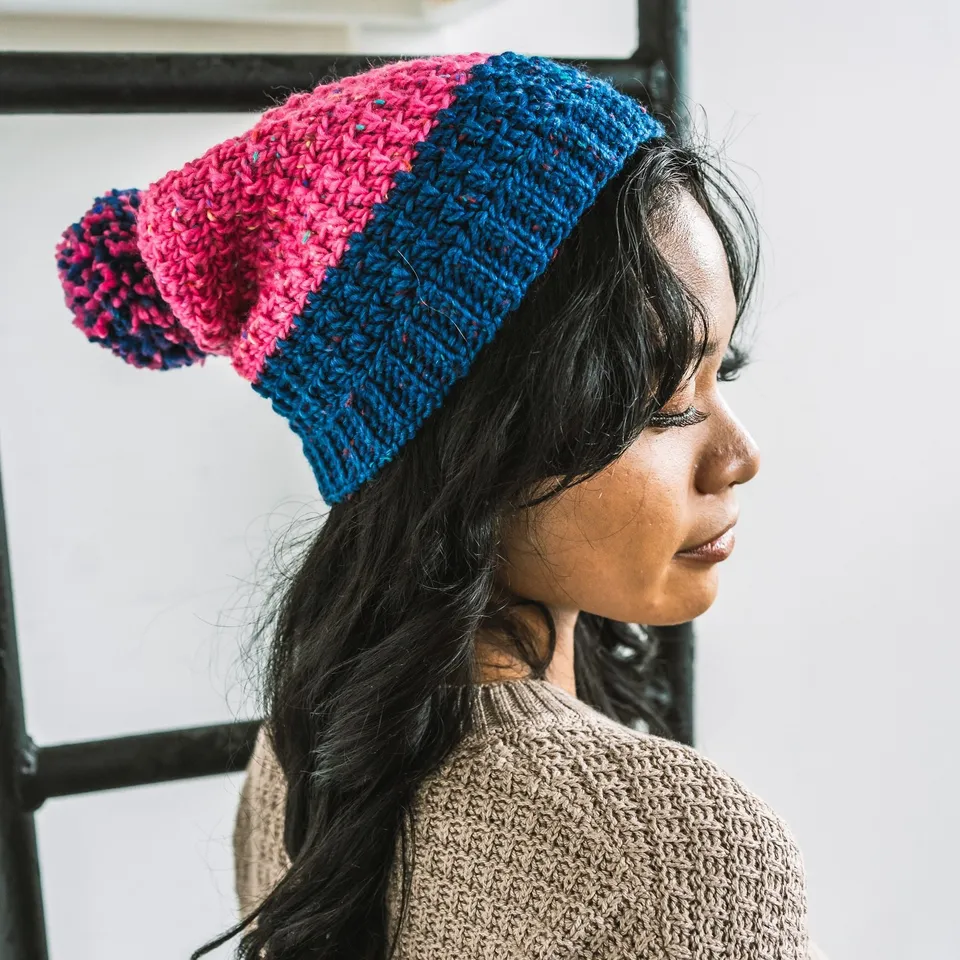 hobbii-anleitungen-mega-pom-beanie-h-kelanleitung-one-size-tweed image 1