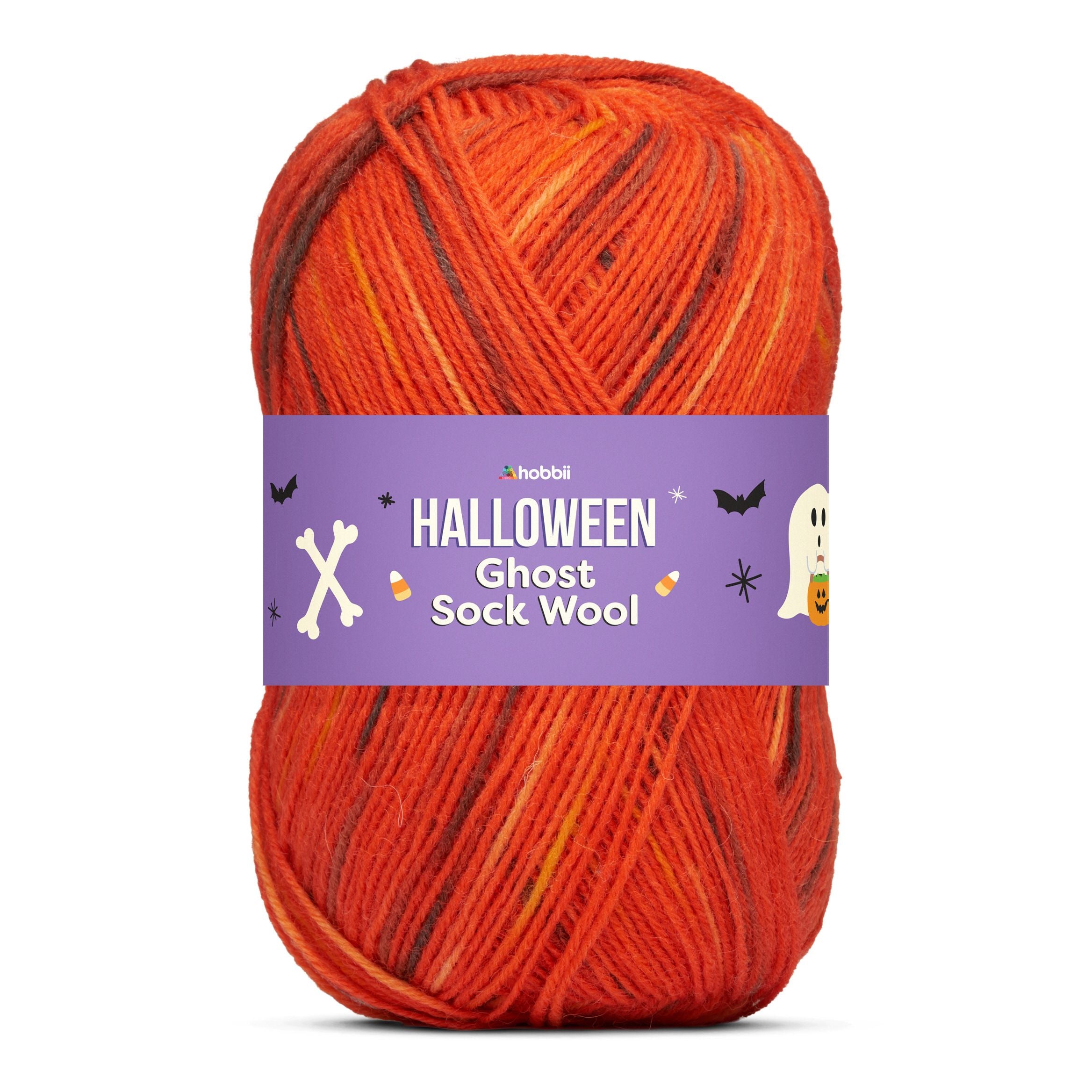 hobbii-garn-ghost-sock-wool-sockengarn-midnight-bonfire-100g image 7