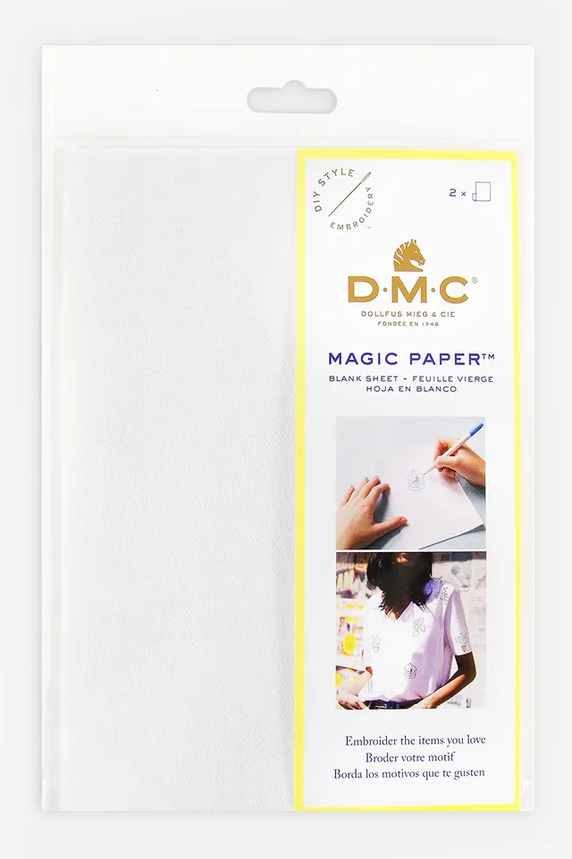 dmc-magic-paper-a5-stickfolie-2-blatt-wasserl-slich image 1