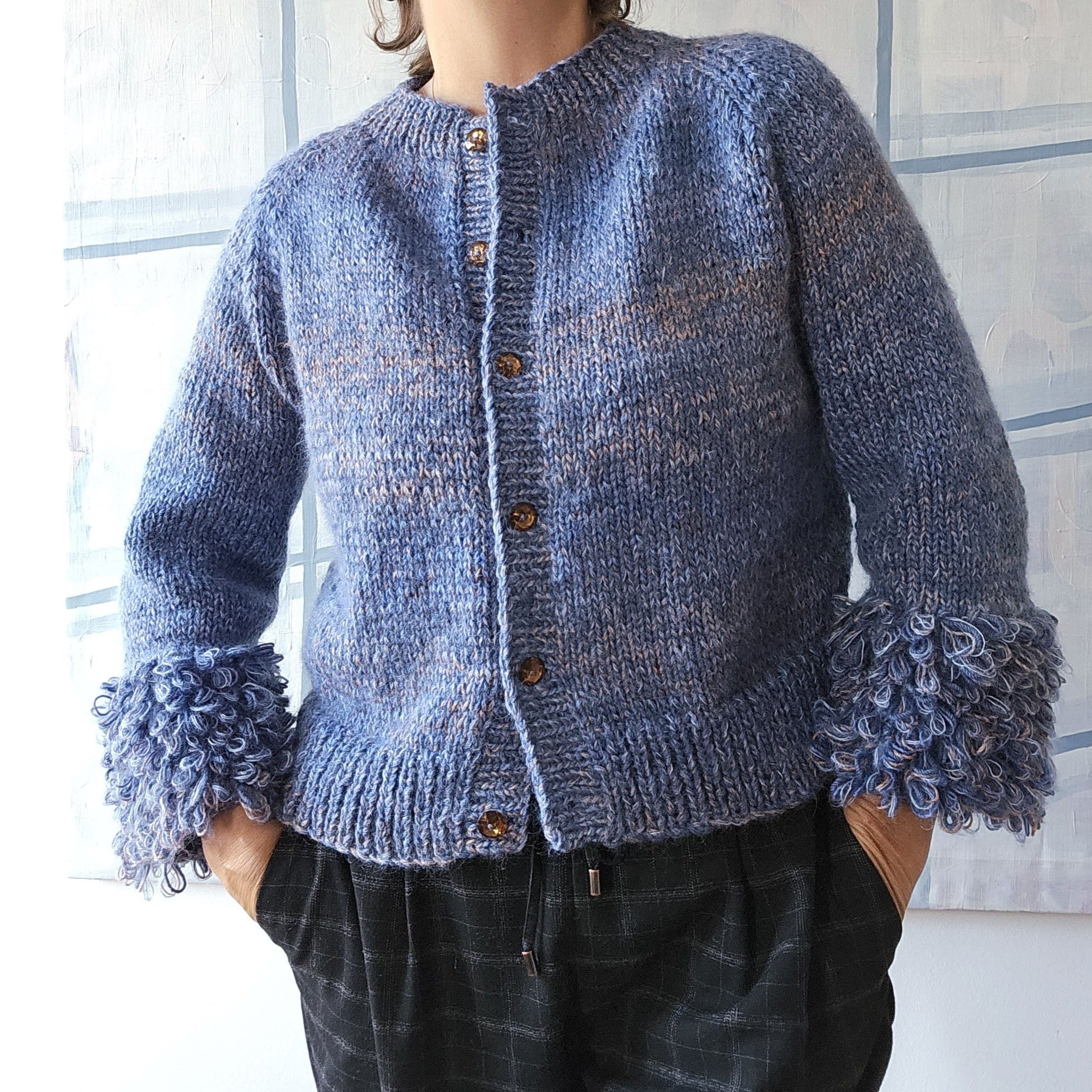 hobbii-beate-jacke-strickanleitung-gr-xs-2xl-festlich image 2
