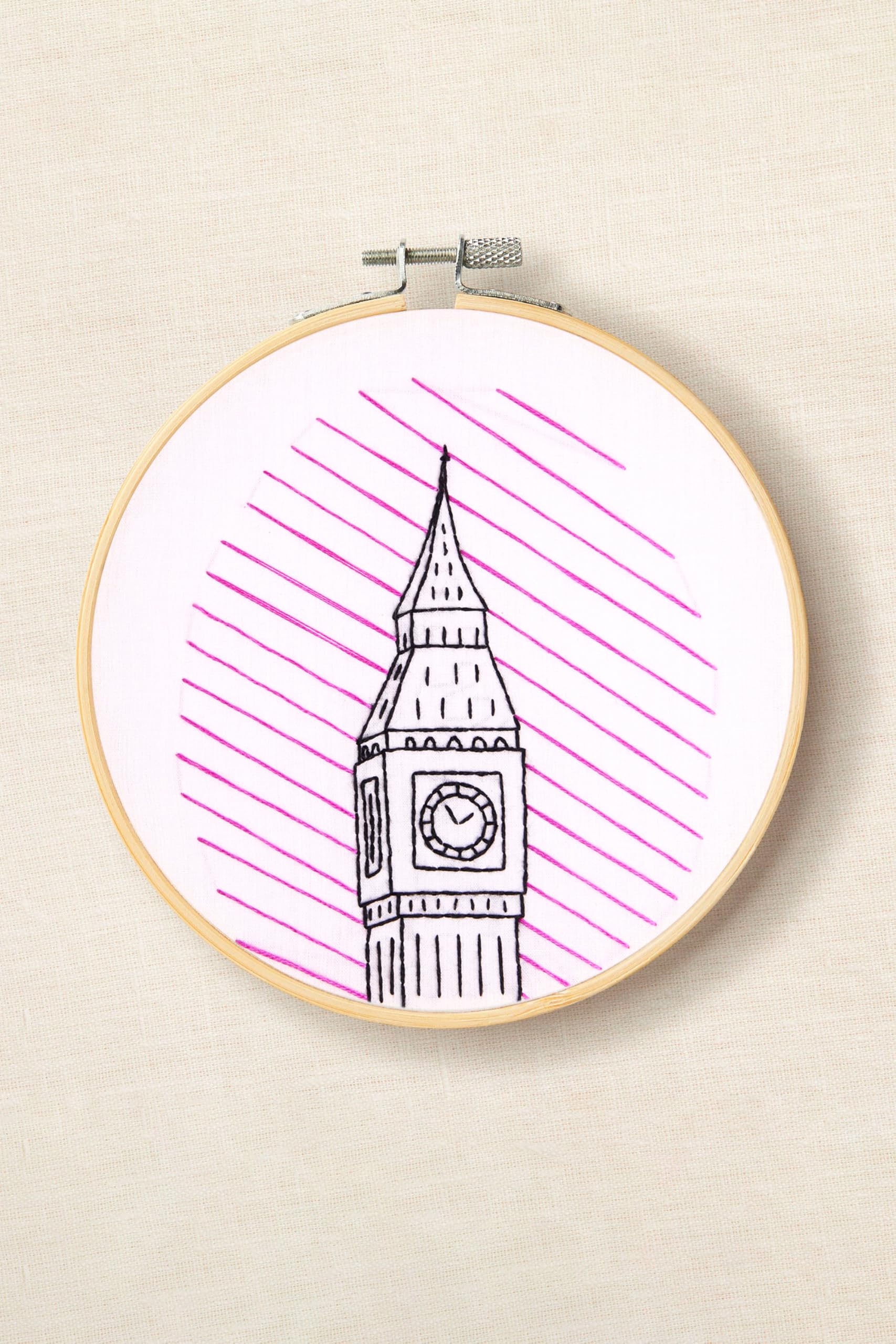 dmc-big-ben-kseniia-guseva-stickset-einfach-rosa image 2