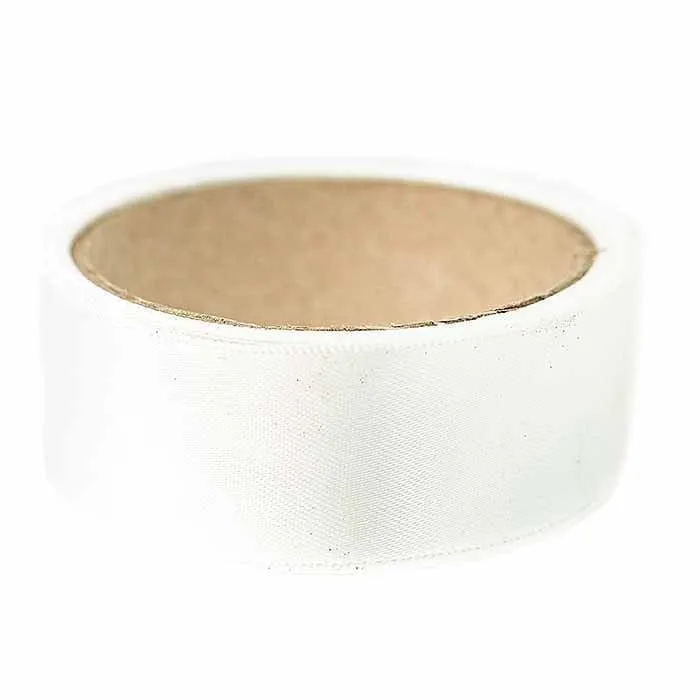 king-cole-wei-es-satinband-24mm-x-5m-doppelseitig-polyester image 1