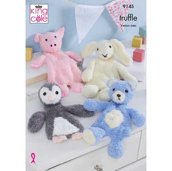 king-cole-9145-flat-snuggle-toys-strickanleitung-truffle-pl-sch image 1