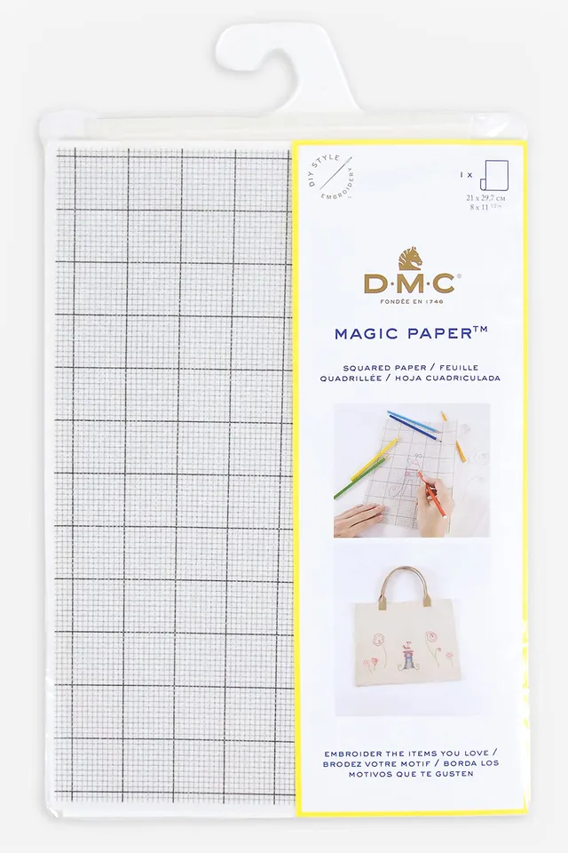 dmc-magic-paper-a4-stickfolie-raster-wasserl-slich image 1