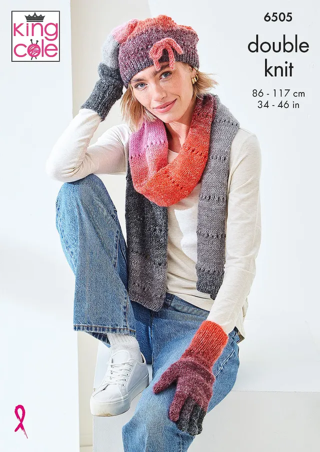 king-cole-patterns-6505-set-strickanleitung-curiosity-dk image 1