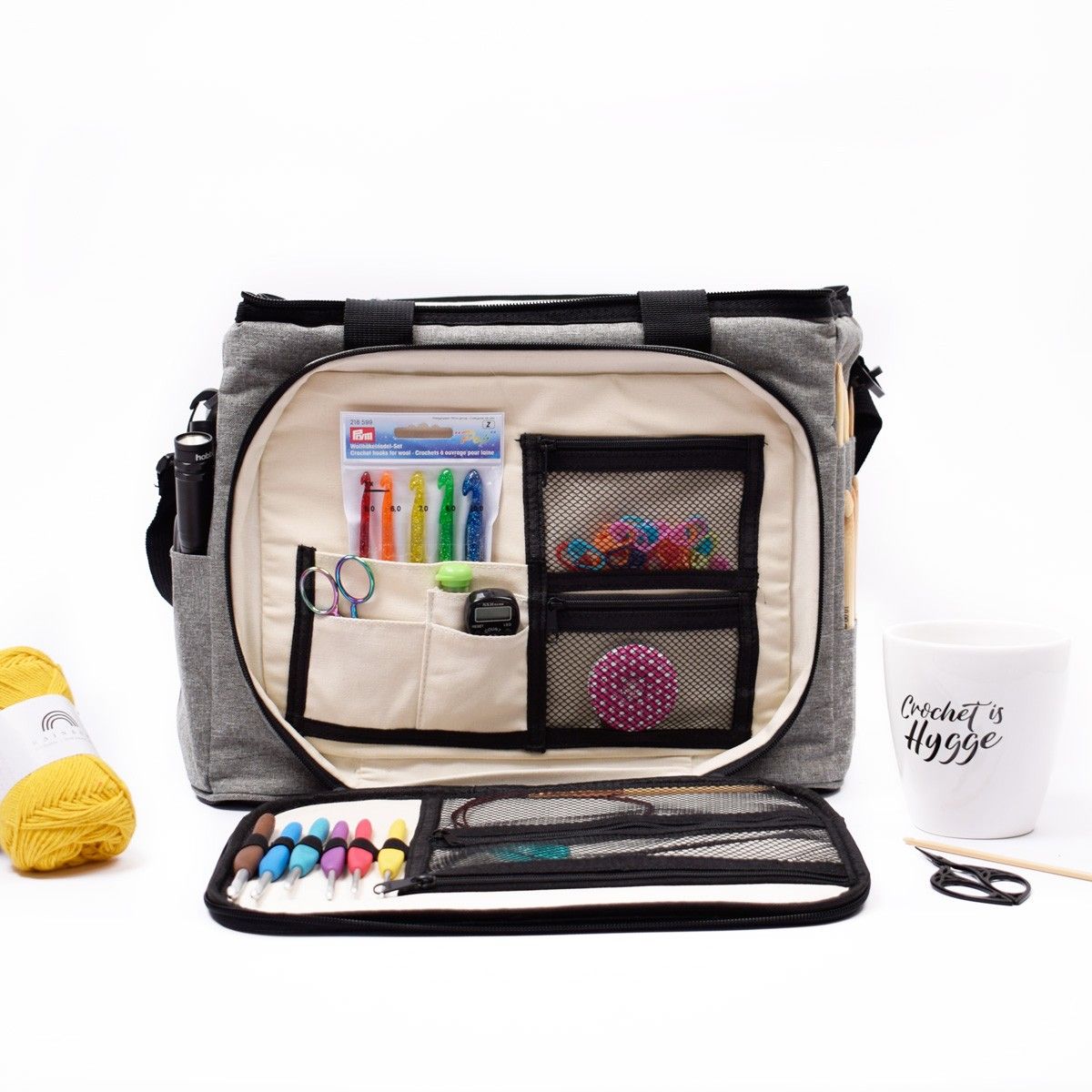 hobbii-zubeh-r-die-ultimative-handarbeitstasche-stricktasche-dunkelgrau image 4