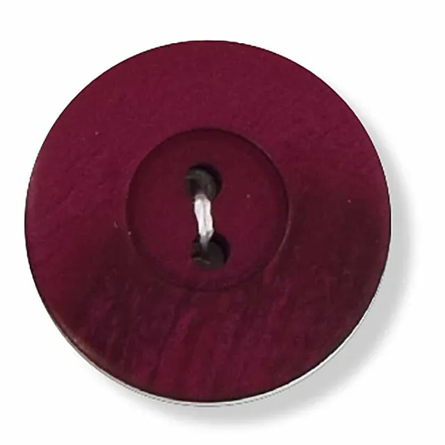 king-cole-haberdashery-knopf-weinrot-36-ligne-dickrand image 1