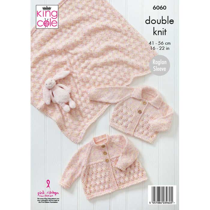 king-cole-patterns-6060-strickanleitung-jacke-decke-cloud-nine-dk image 2
