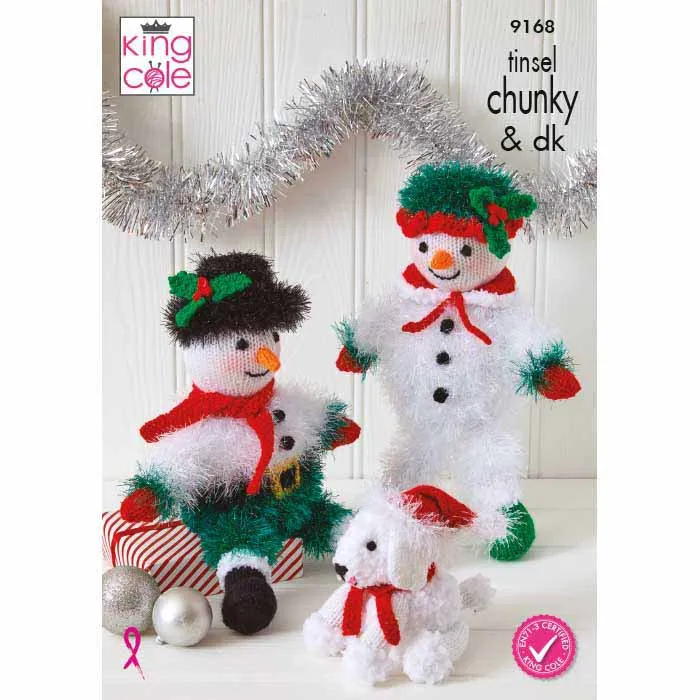 king-cole-9168-mr-mrs-twinkle-strickanleitung-tinsel-chunky image 1