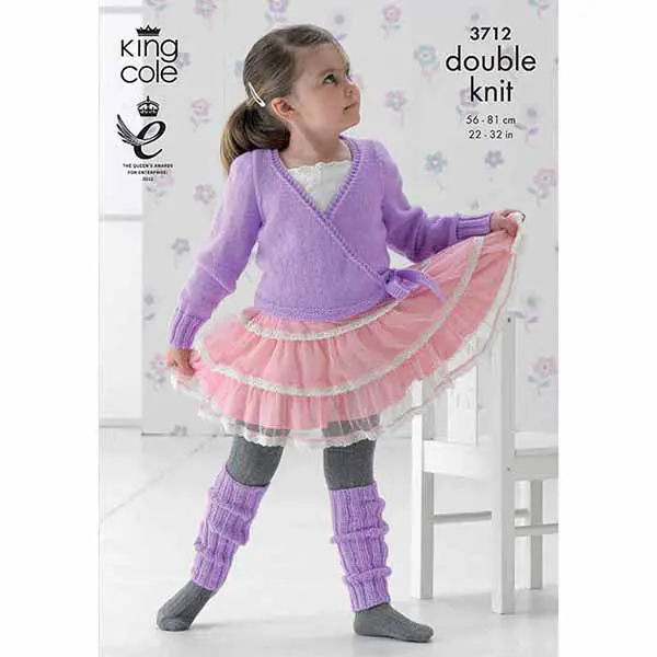 king-cole-patterns-3712-strickanleitung-cardigan-comfort-dk image 1
