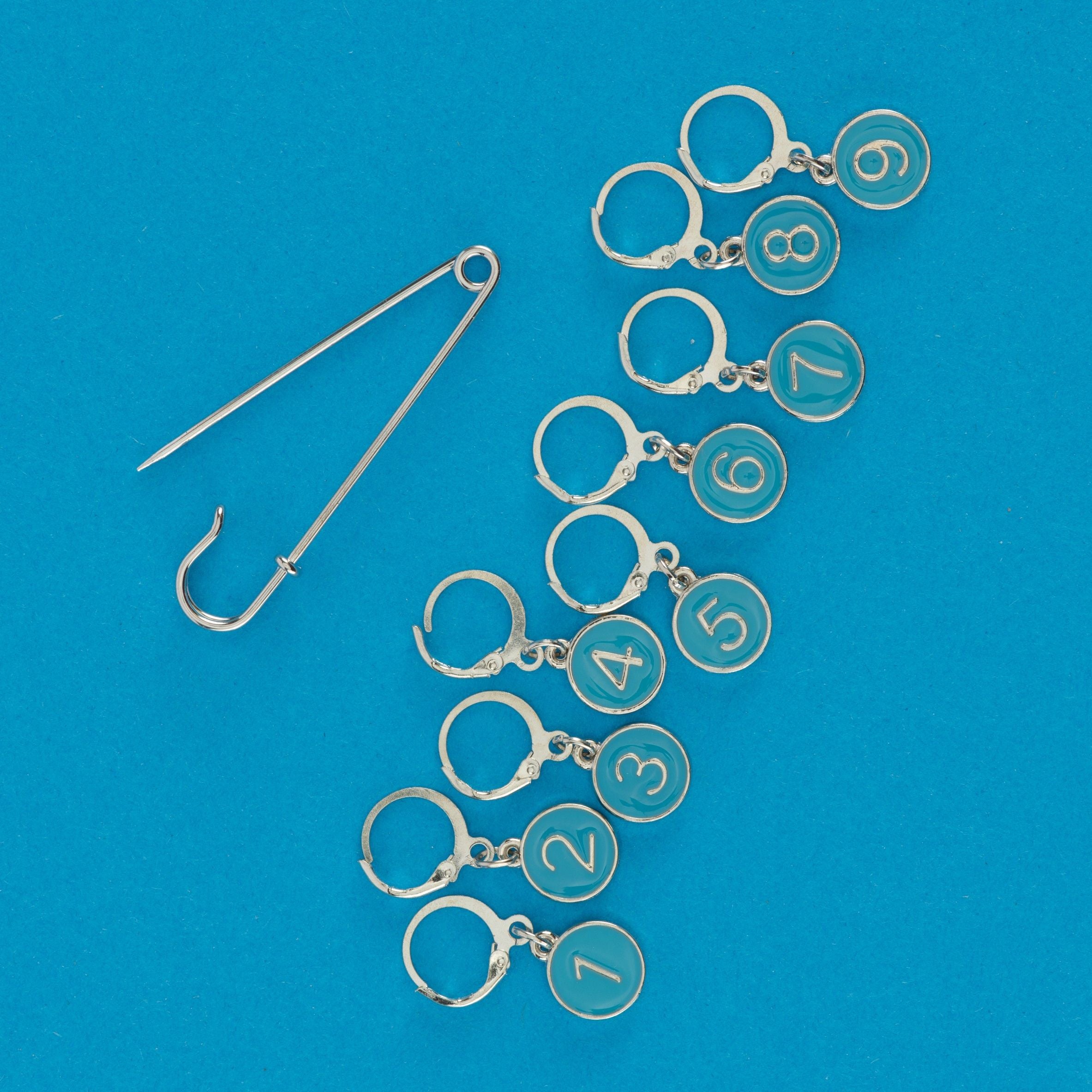 hobbii-maschenmarkierer-mit-zahlen-blau-9er-set-schalnadel image 2