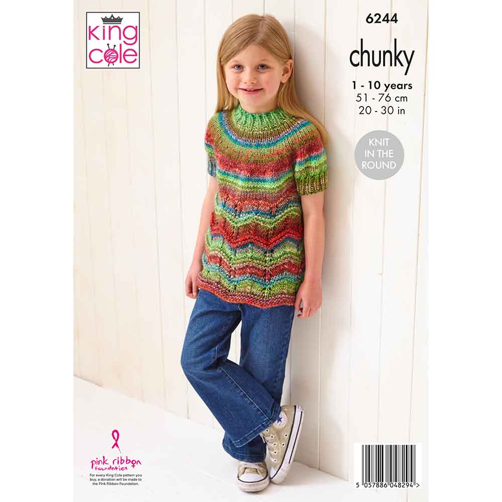 king-cole-6244-strickanleitung-pullover-sweater image 2