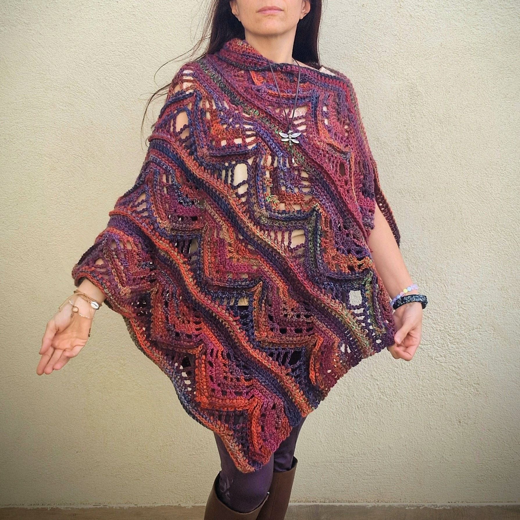 hobbii-rooibostea-poncho-h-kelanleitung-one-size image 7
