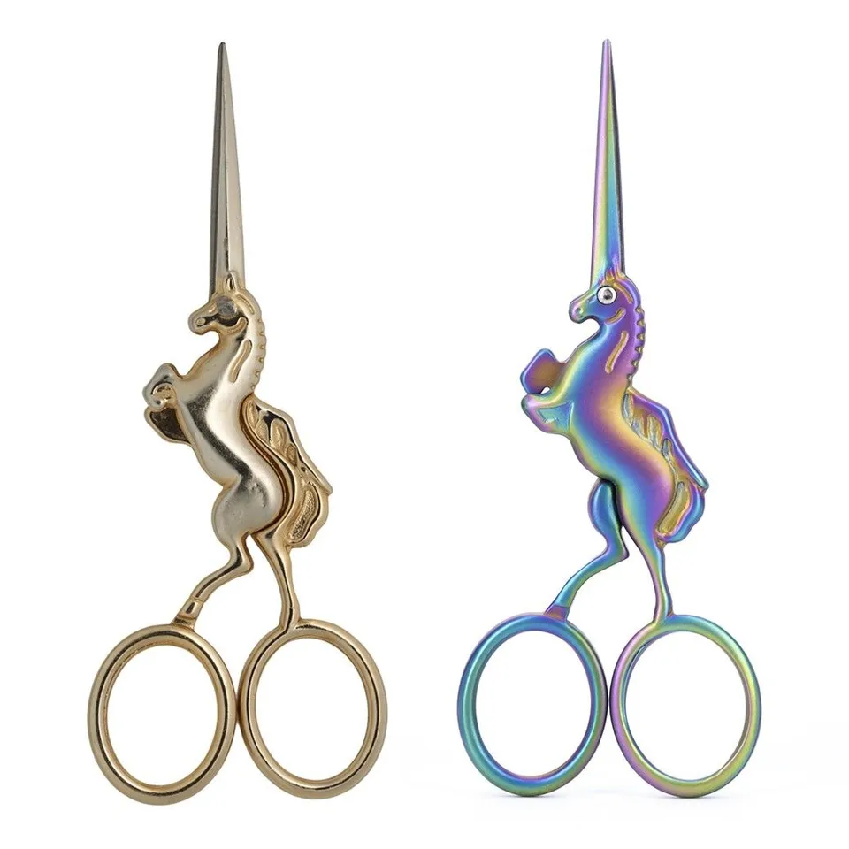 hobbii-einhorn-schere-stickschere-regenbogen-f-den image 1