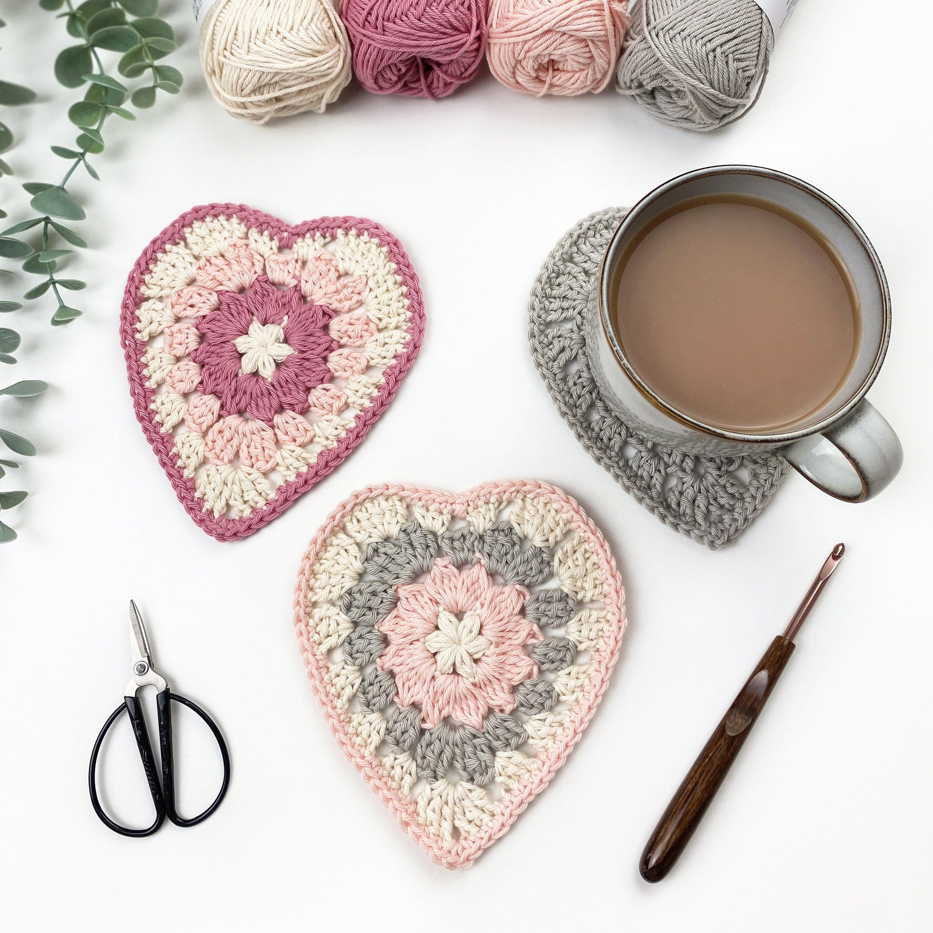 hobbii-love-heart-untersetzer-h-kelanleitung-herz-13cm image 6