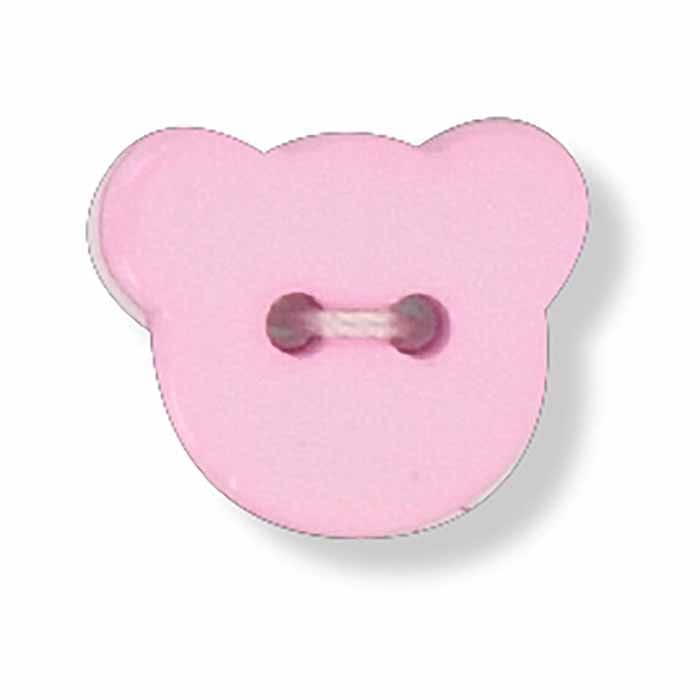 king-cole-haberdashery-teddy-knopf-pink-24-ligne image 1