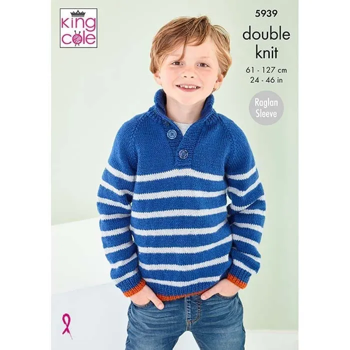 king-cole-5939-pullover-strickanleitung-pricewise-dk image 1