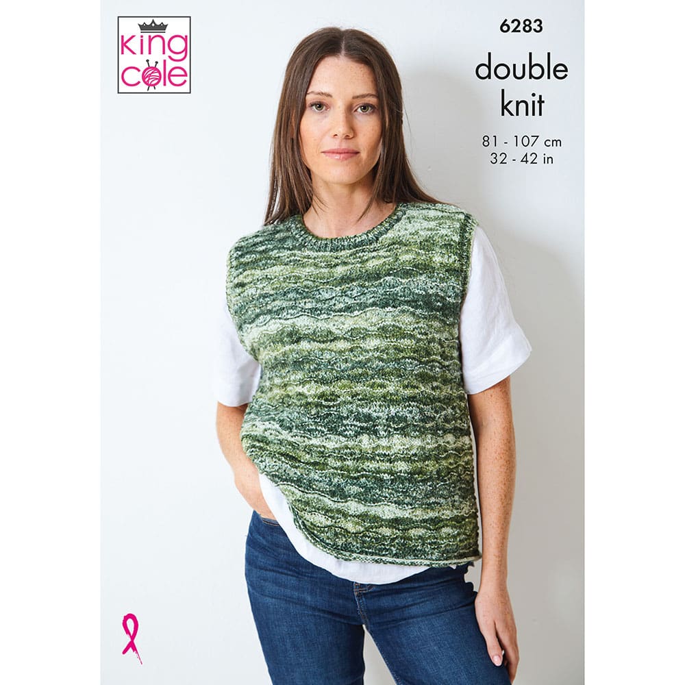 king-cole-6283-sweater-tank-top-strickanleitung-dk image 1