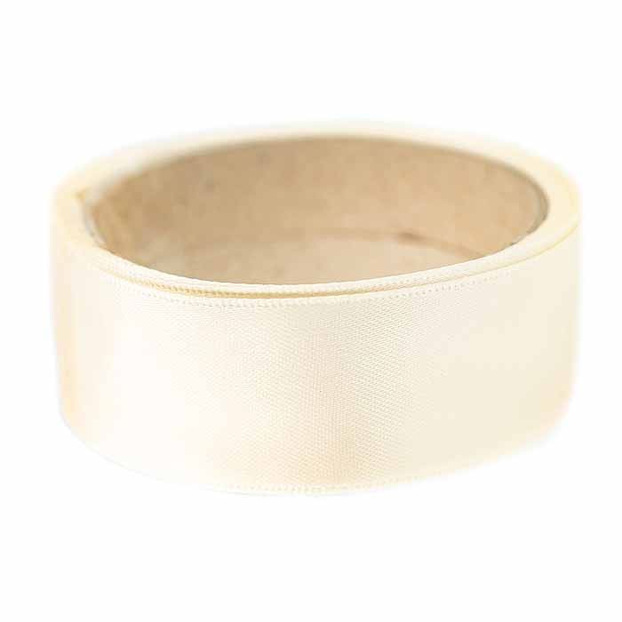 king-cole-haberdashery-satinband-creme-25mm-x-3m-doppelseitig image 1