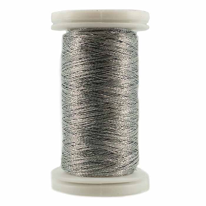 king-cole-metallic-garn-silber-335m-polyester-effektgarn image 1