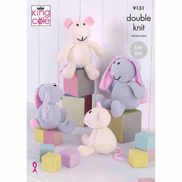 king-cole-9131-hasen-m-use-strickanleitung-big-value-dk image 1
