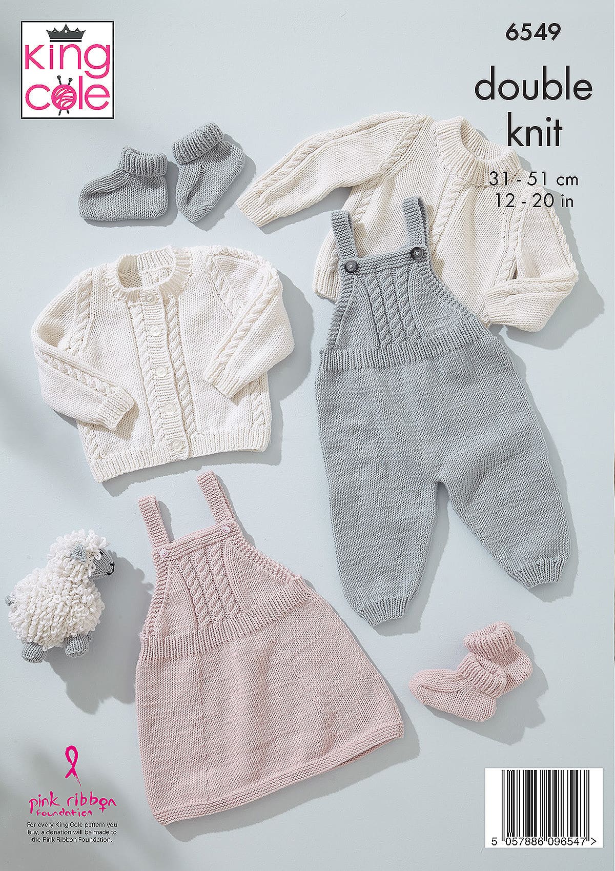king-cole-patterns-6549-strickanleitung-baby-set-little-lamb-dk image 2