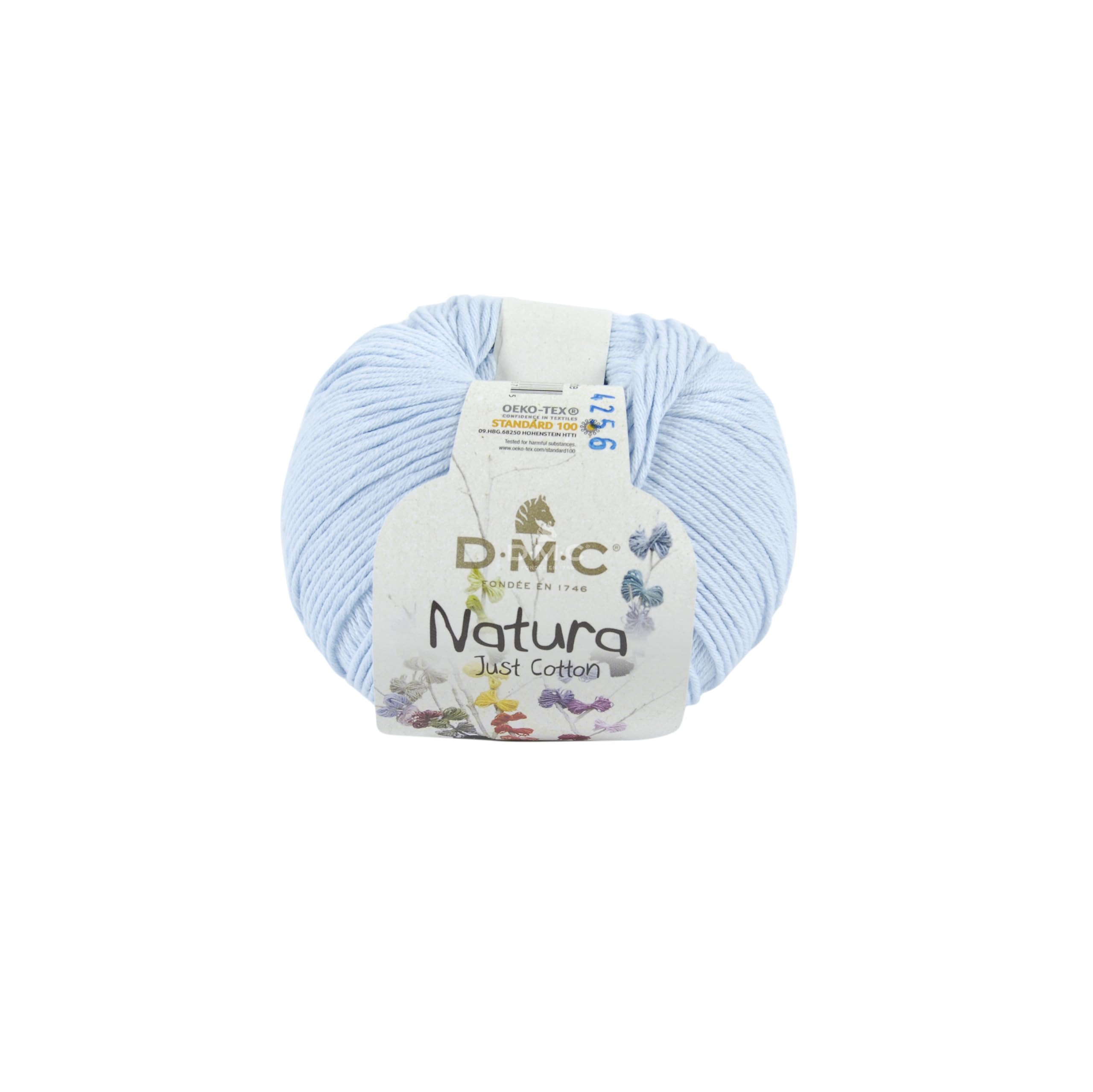 dmc-natura-just-cotton-garn-prune-n59-50g-155m-baumwolle image 5