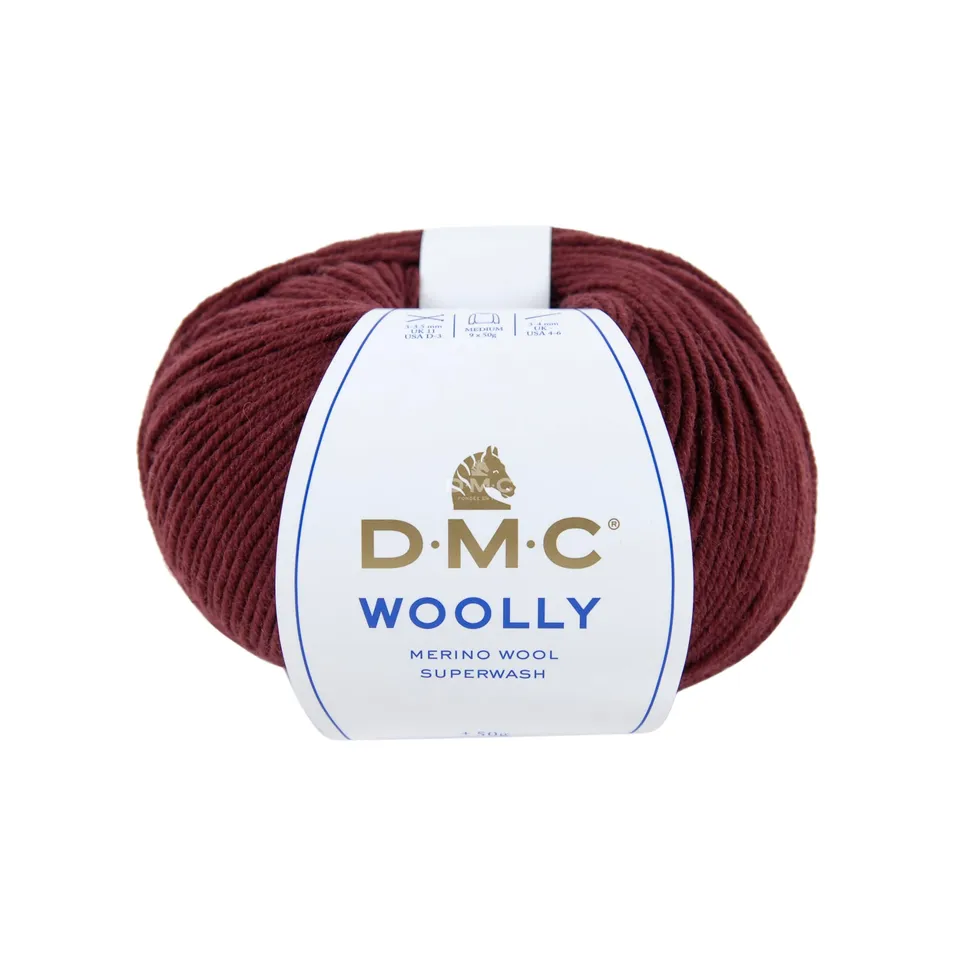 dmc-woolly-merinowolle-50-g-weich-haut image 1