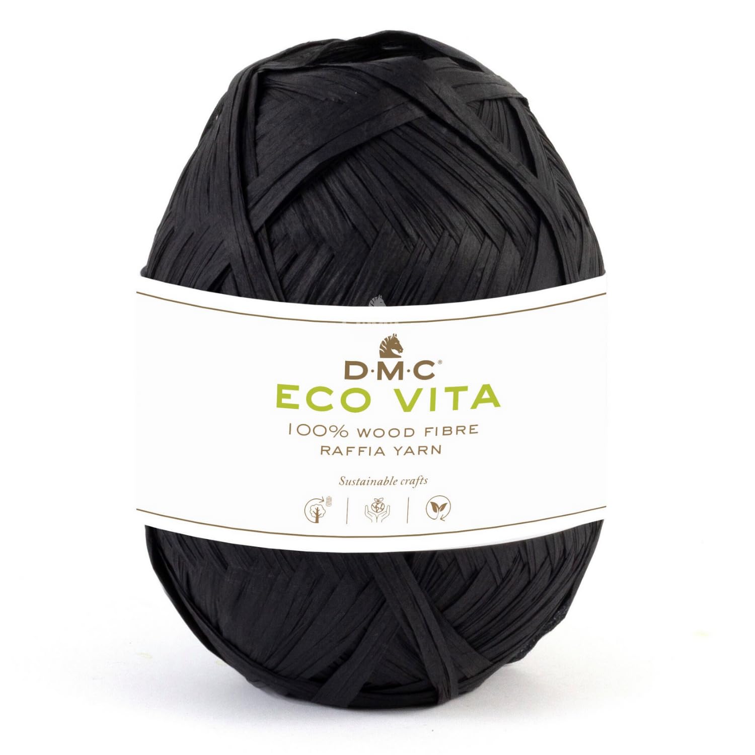 dmc-eco-vita-raffia-h-kelgarn-farbe-2-50g-holzfaser image 1