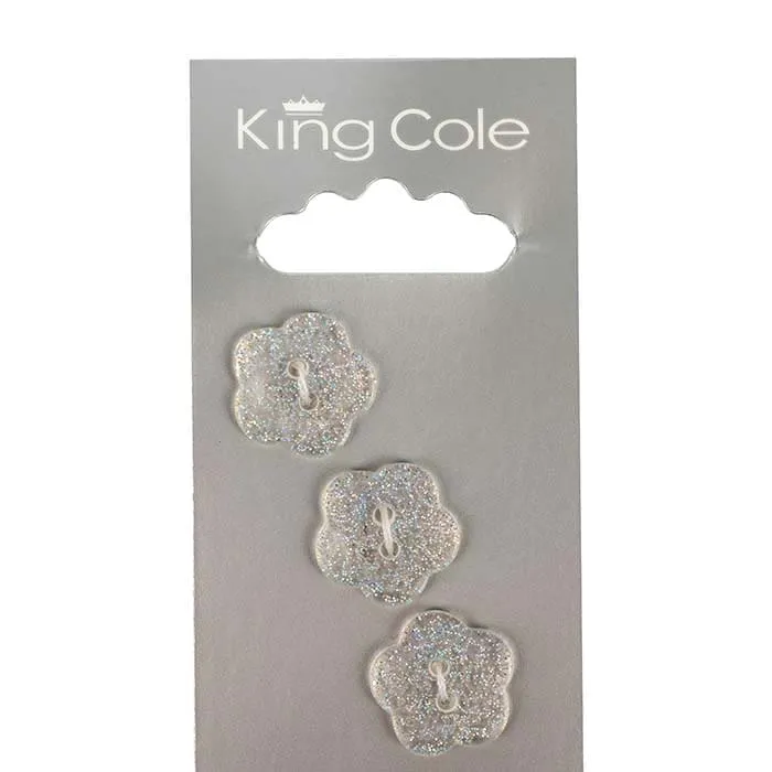 king-cole-haberdashery-blumenkn-pfe-glitzer-medium image 1
