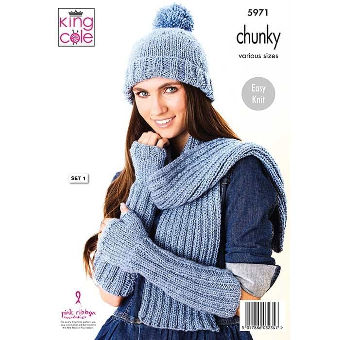 king-cole-5971-strickanleitung-accessoires-big-value-chunky image 2