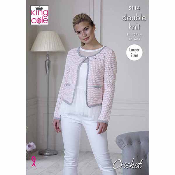 king-cole-5114-h-kelanleitung-jacke-top-cotton-silk image 1