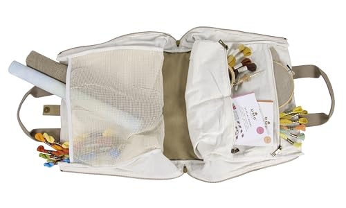 dmc-eco-vita-tragetasche-handarbeitstasche-ecru-khaki image 6