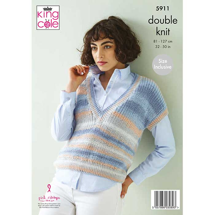 king-cole-5911-strickanleitung-top-pullover-beaches-dk image 2